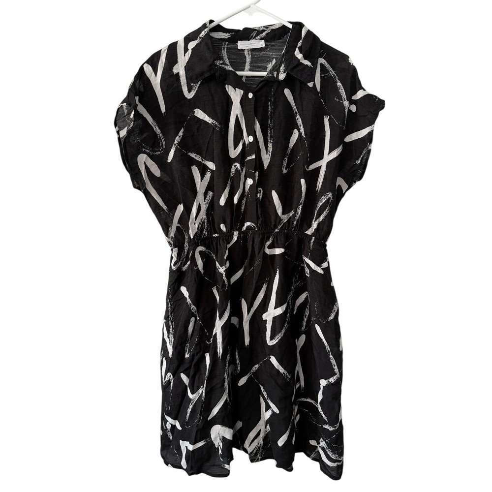 Modern Attraction Women's Black And White Dress Abstract‎ Pattern spring